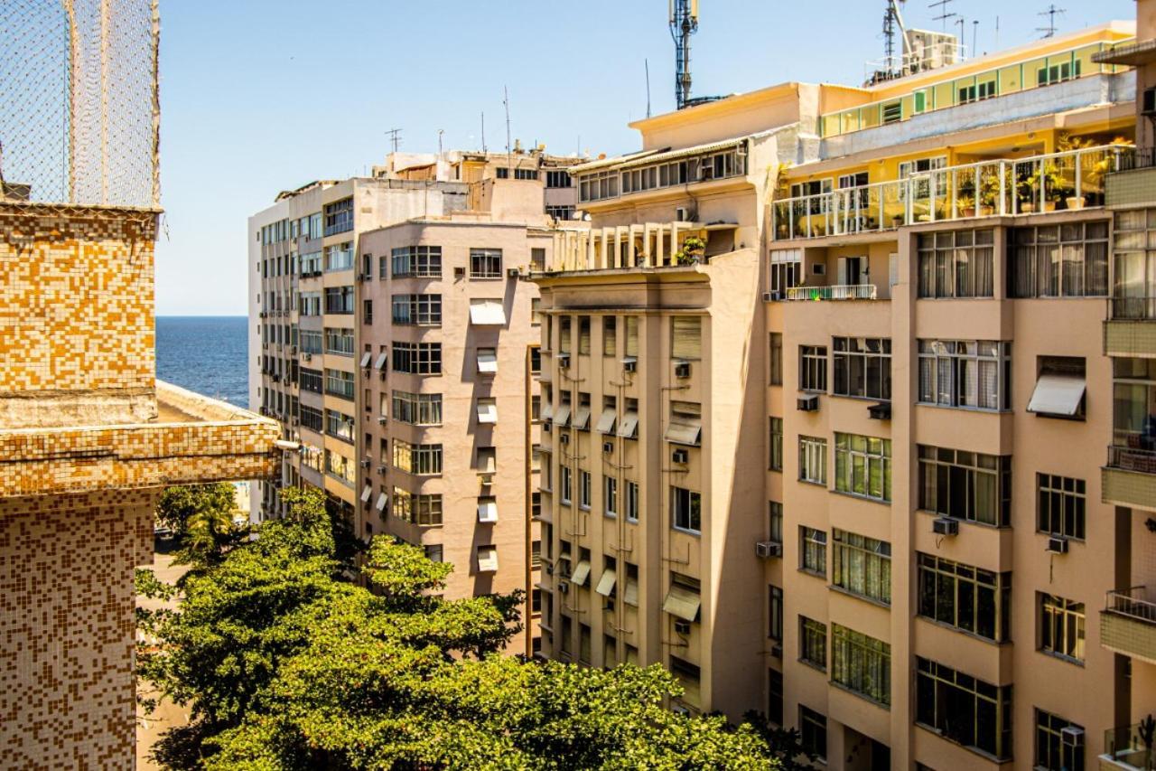 Copacabana Moderno 1 Quarto Vista Mar Rio de Janeiro Kültér fotó